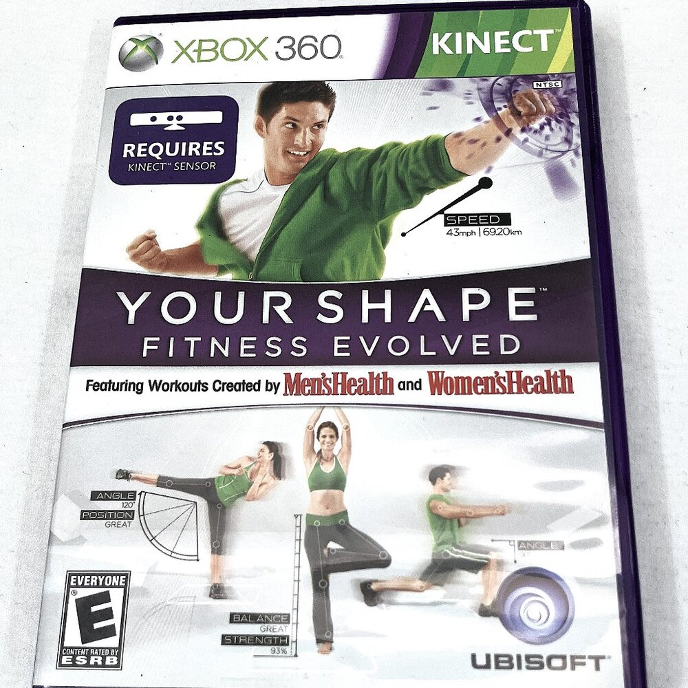Kinect Your Shape Evolved Fitness XBOX 360 Game